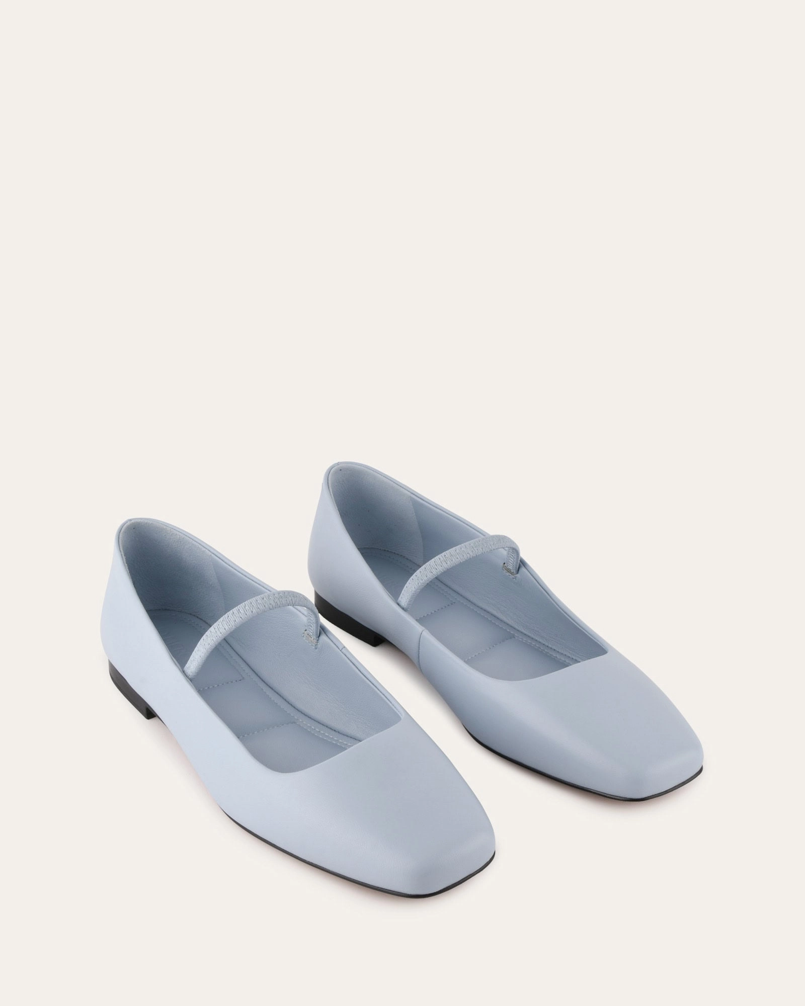 Step Into Rhythm Everyday Motionwear Avery Casual Flats Mist Blue Leather