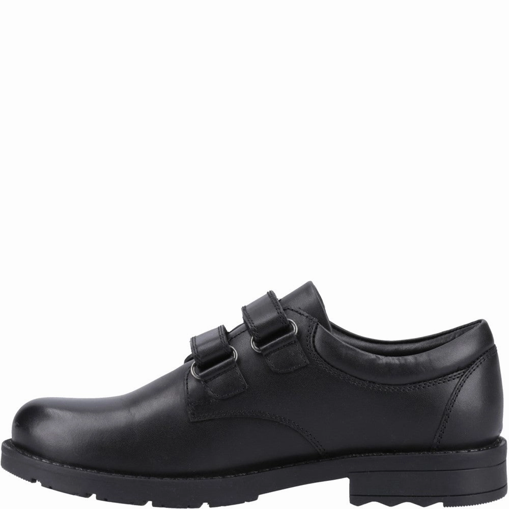 Hush Puppies Barry Junior School Shoes Motion-Elevated
