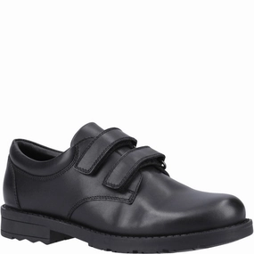 Hush Puppies Barry Junior School Shoes Urban Inspired Adaptive Gear