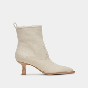 Form-Focused Cool Fit System Austin Boots Ivory Denim