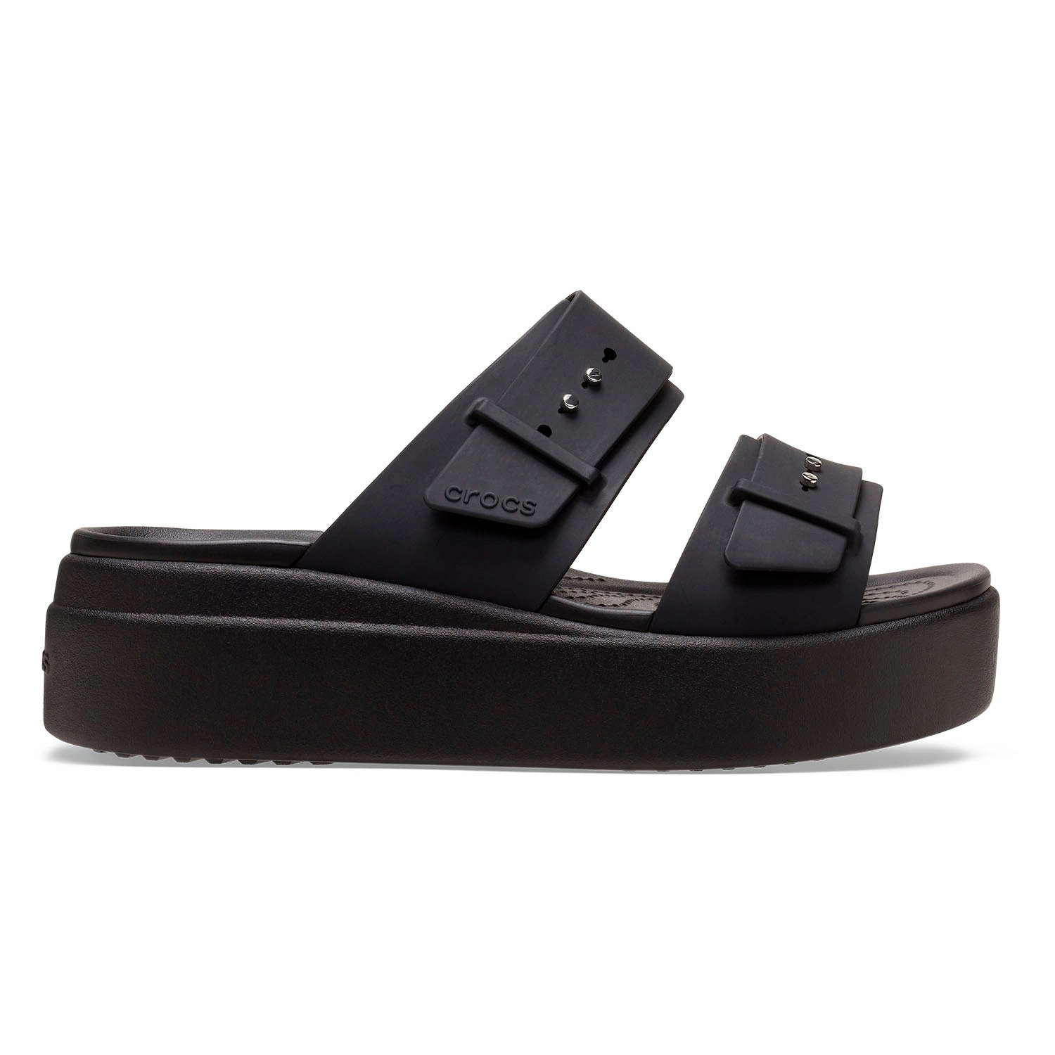 Hybrid Aesthetic Brooklyn Buckle Low Wedge Women