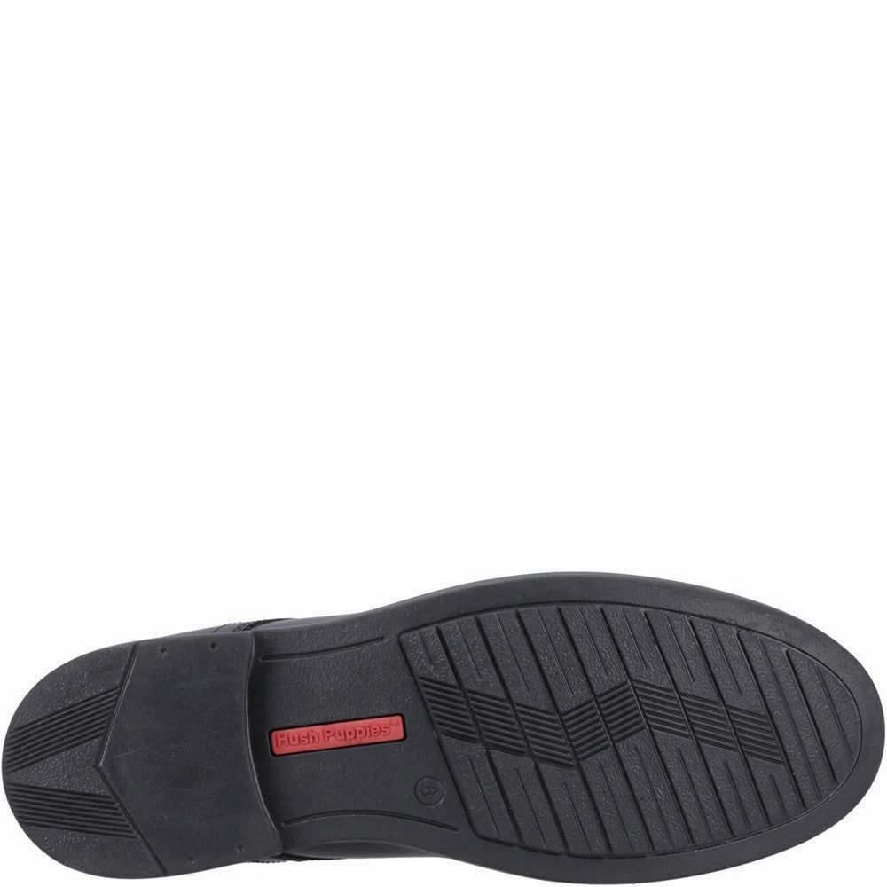 Hush Puppies Tate Senior School Shoes Rhythm Of Life Change-Ready