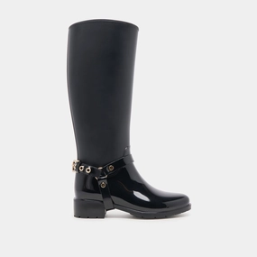 Cloudy H2O Boots Midnight Patent Stella Vibe-Proof