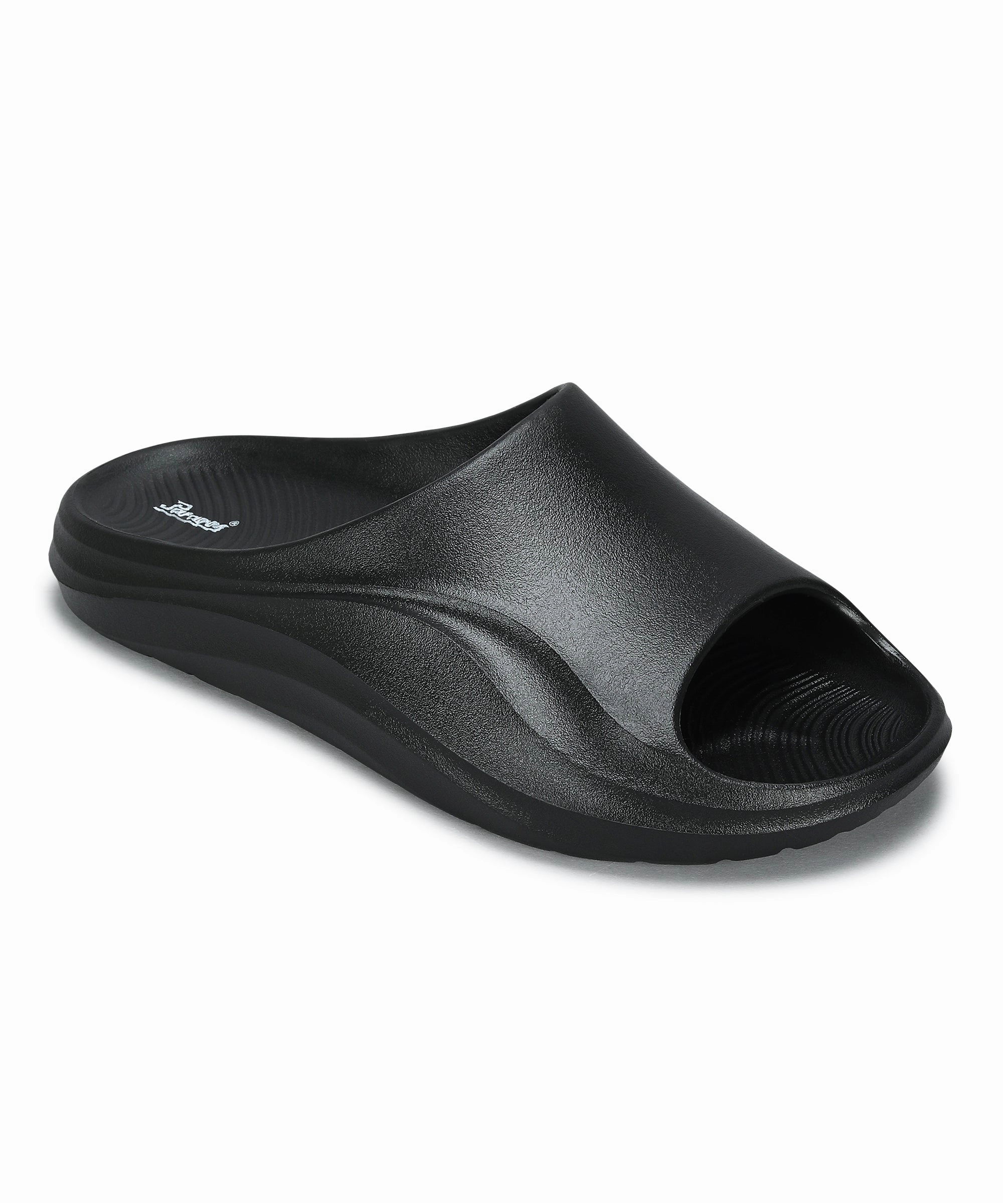 Go-Easy Gear Paragon Men'S Waterproof Black Sliders With Comfortable Sole