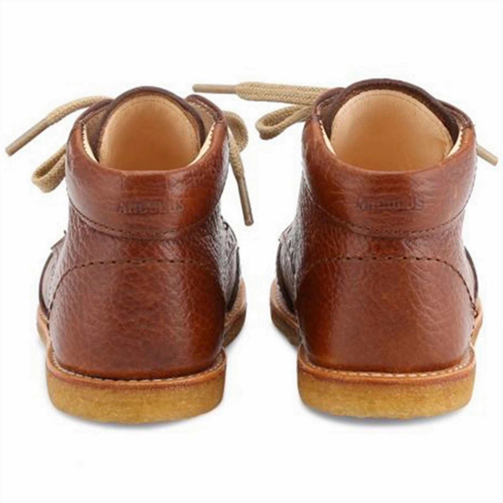 Everyday Function Crafted To Move Angulus Starter Shoe With Lace Cognac