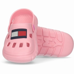 Flex And Fit Tommy Hilfiger Flag Comfy Sandal Pink