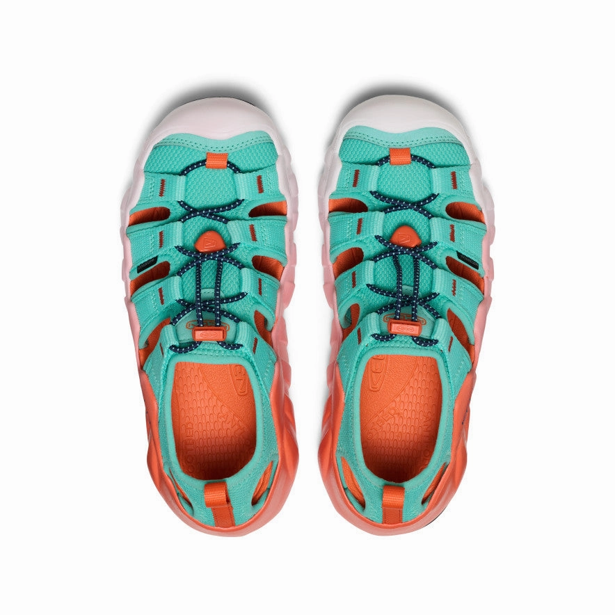 Progressive Outfit New Wave Fit Women'S Hyperport H2 Sandal  |  Pool Blue/Nasturtium