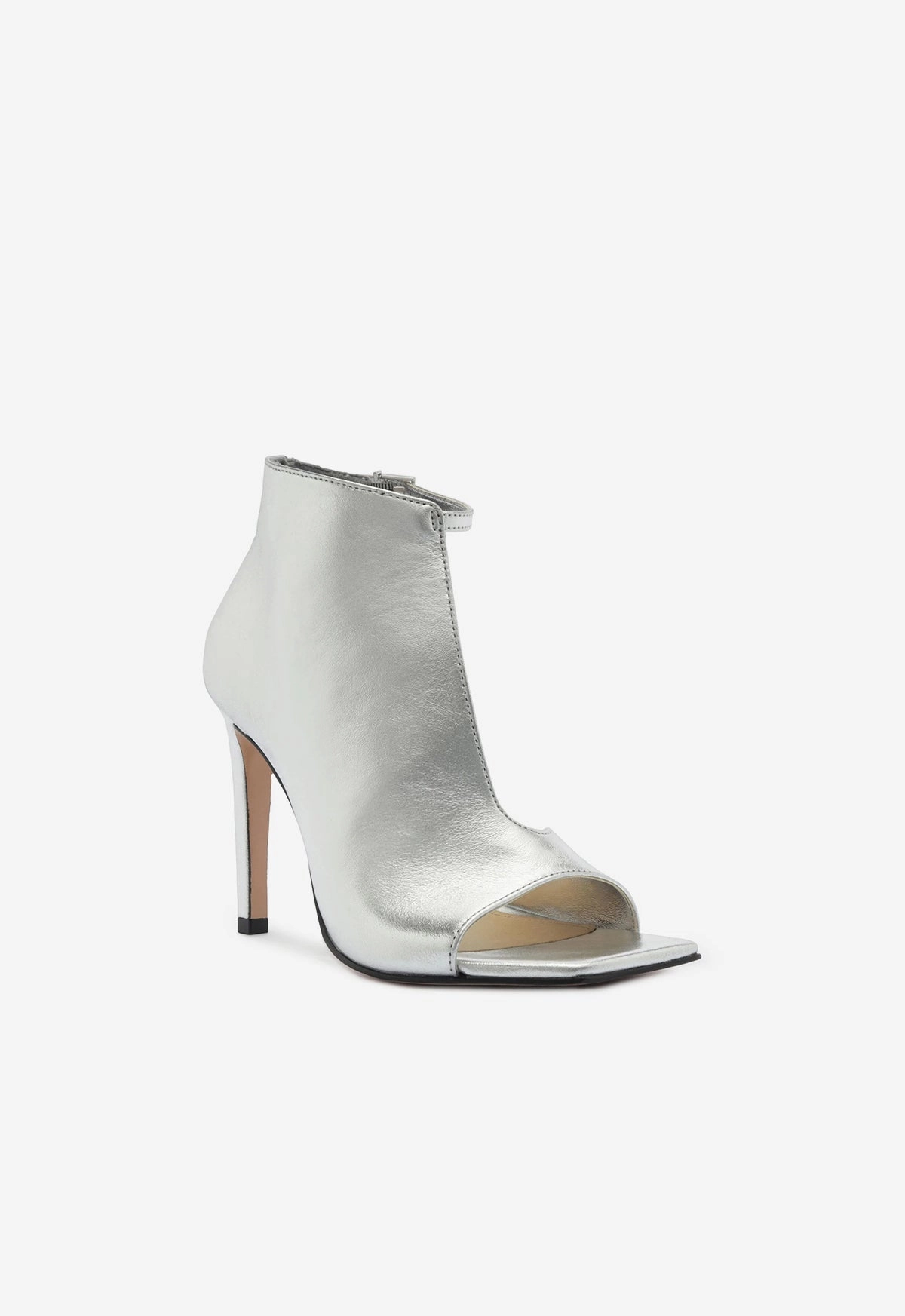 Alina Metallic Leather Sandal All-Day Rhythm