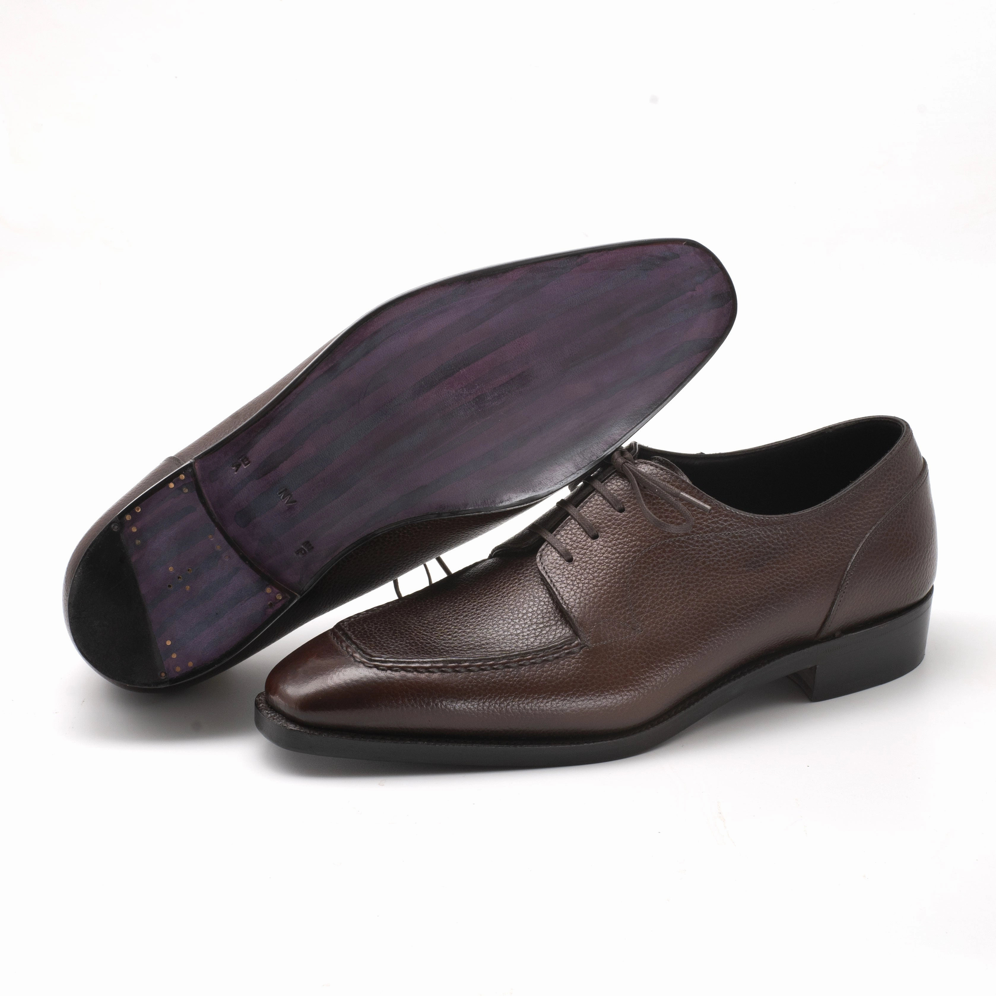 Purposefully Crafted Tete Moc Toe Derby - Bister