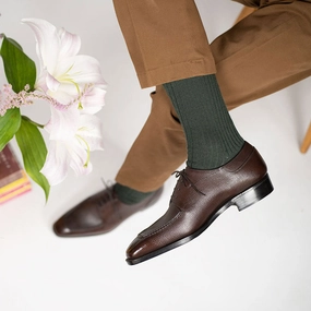 Crafted Pulse Tete Moc Toe Derby - Bister