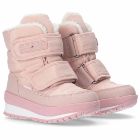 City Rhythm Designed With Rhythm Tommy Hilfiger Snow Boot Pink