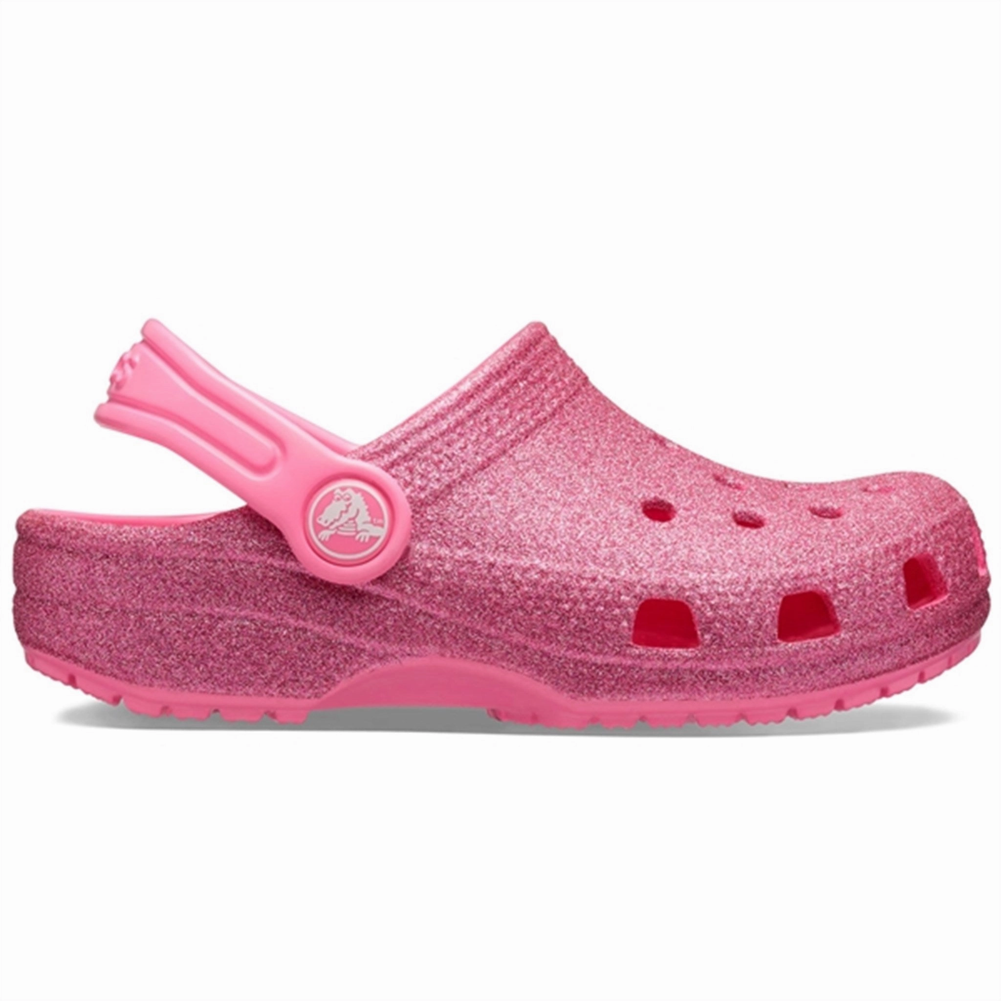 Crocs Classic Glitter Clog Pink Lemonade Ready-To-Flow Layer Light