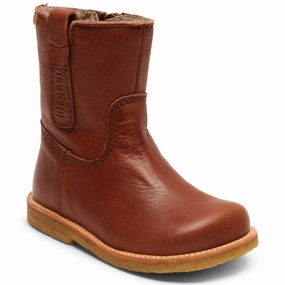 Bisgaard Elke Boots Cognac Everyday Comfort Understated Cool