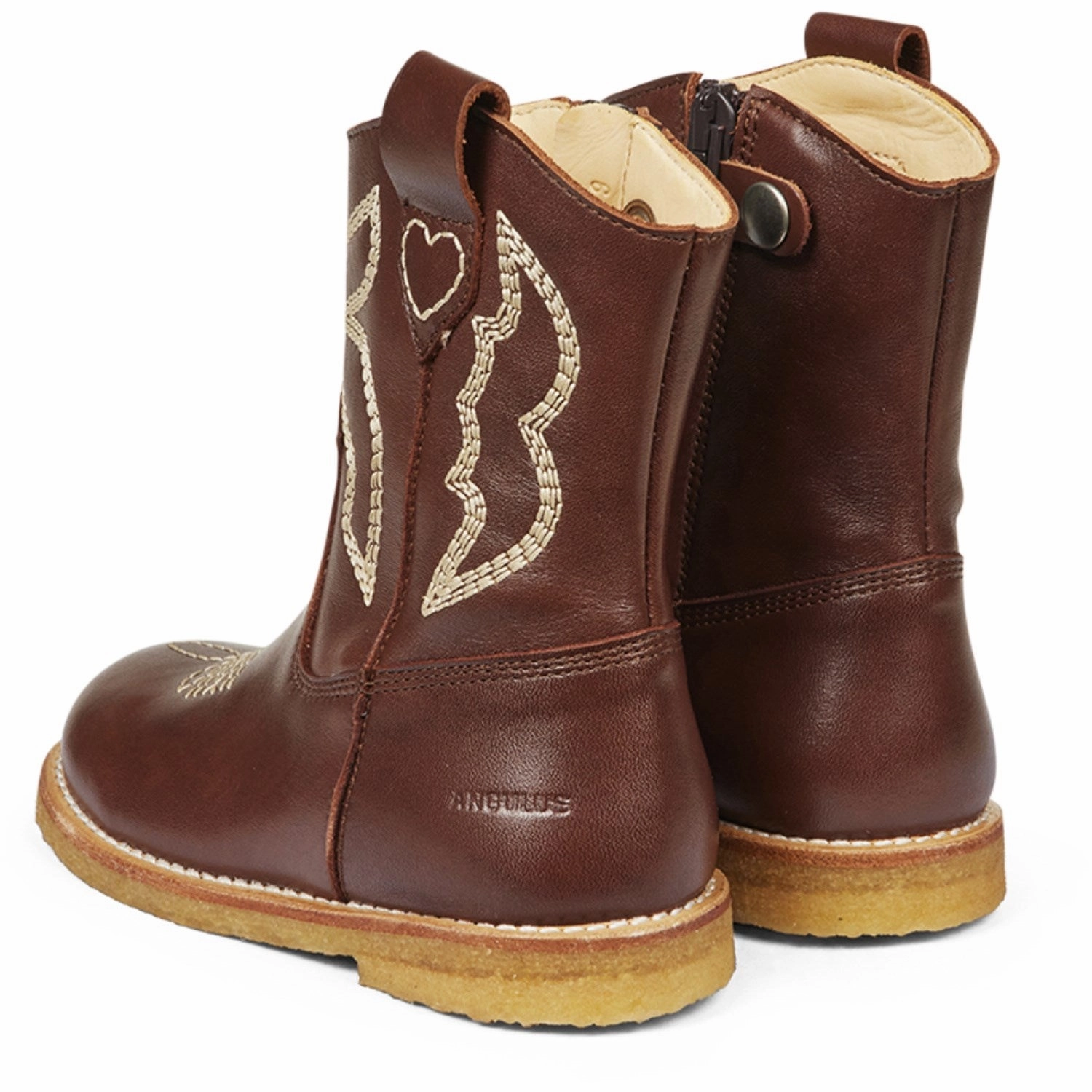 Curated City Angulus Angulus Brown Cowboy Boot