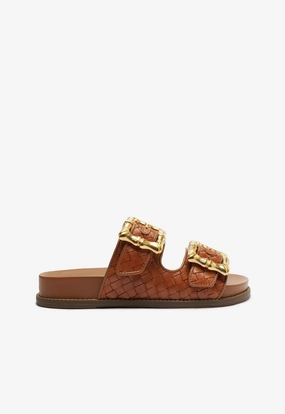 Freedom Fitted Performance Living Enola Honey Peach Sporty Sandal