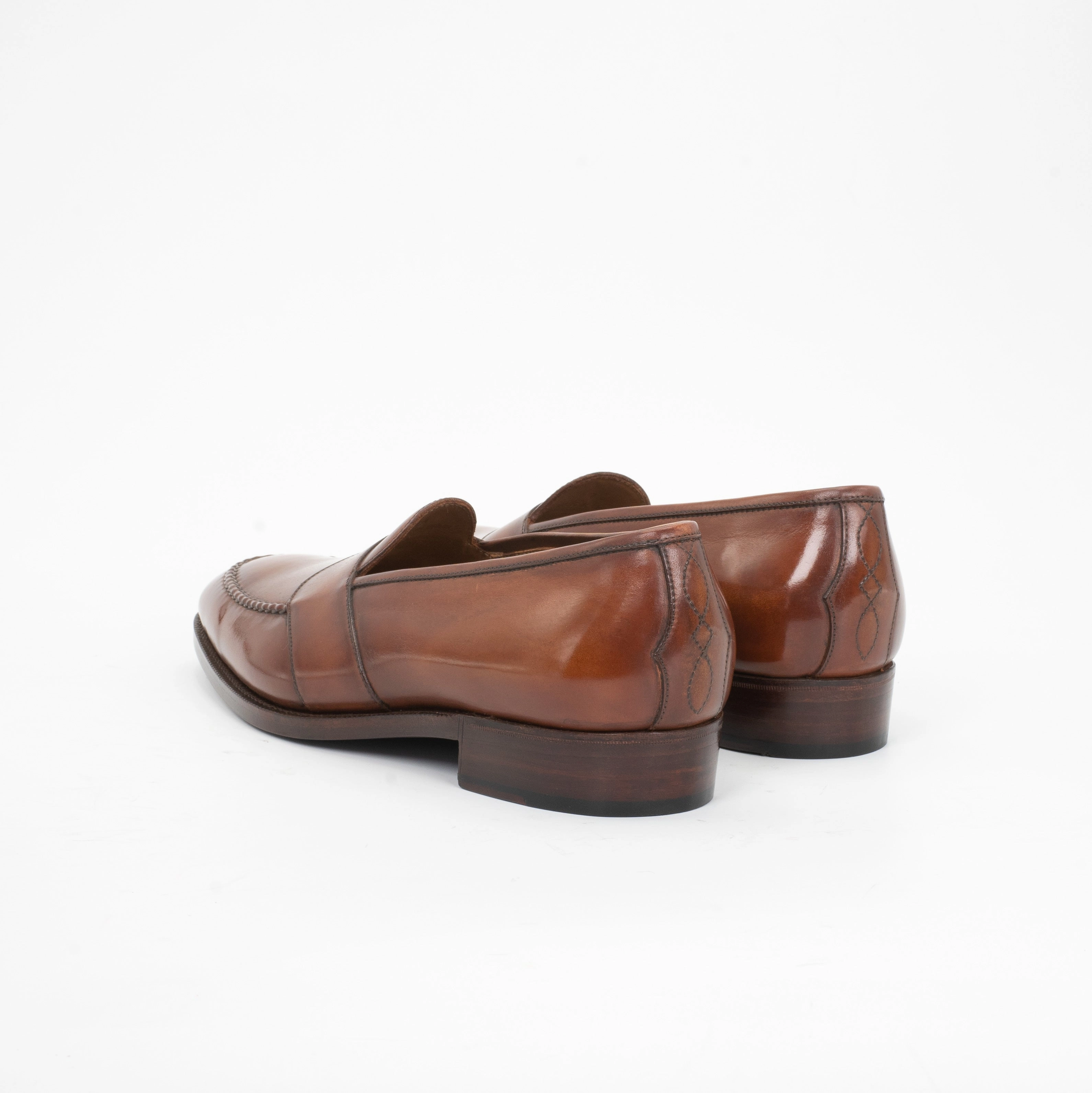 Progressive Edge Piet Penny Loafer Mto - Caramel Patina