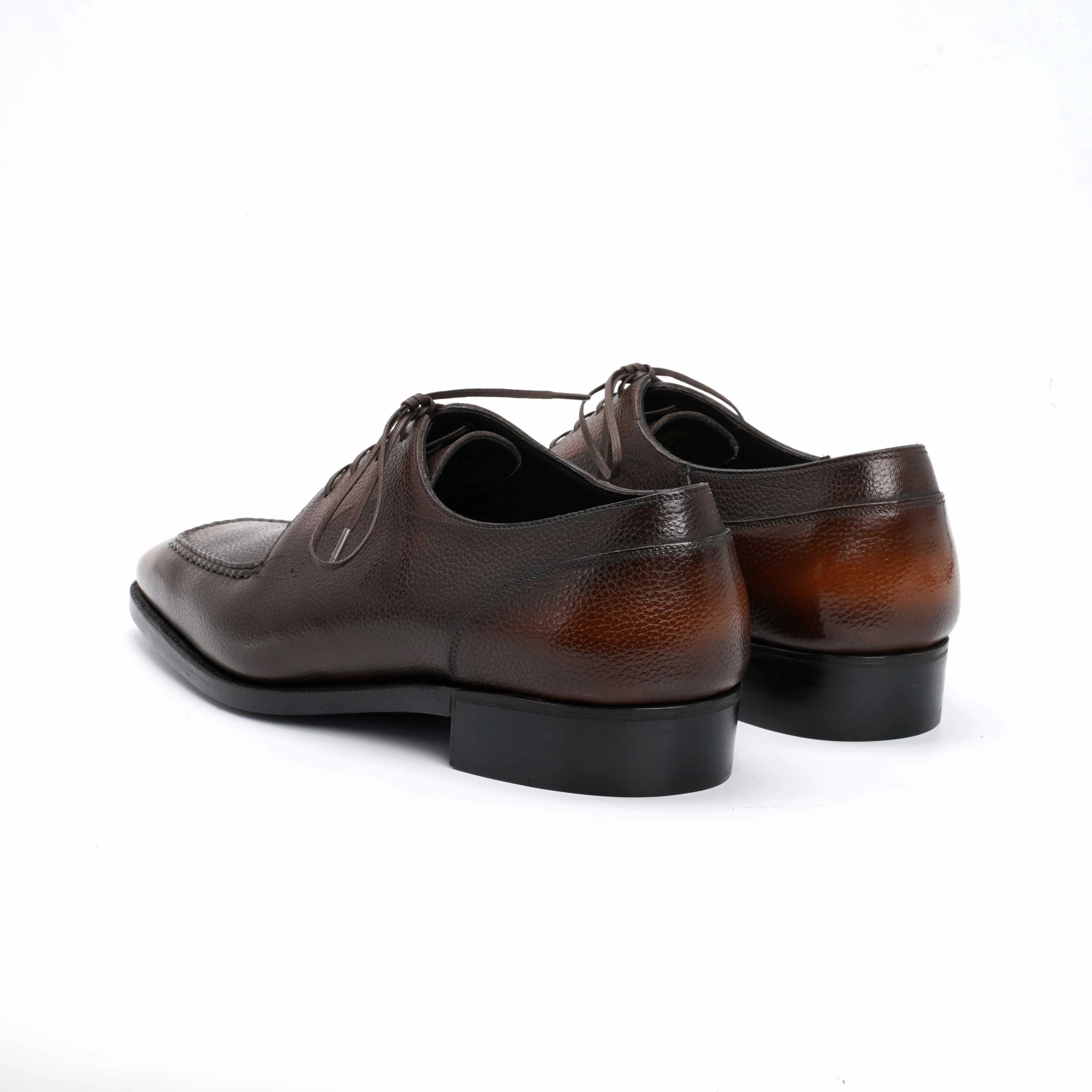 Tete Moc Toe Derby - Espresso Handmade Patina Activewear Redefined Design-Led
