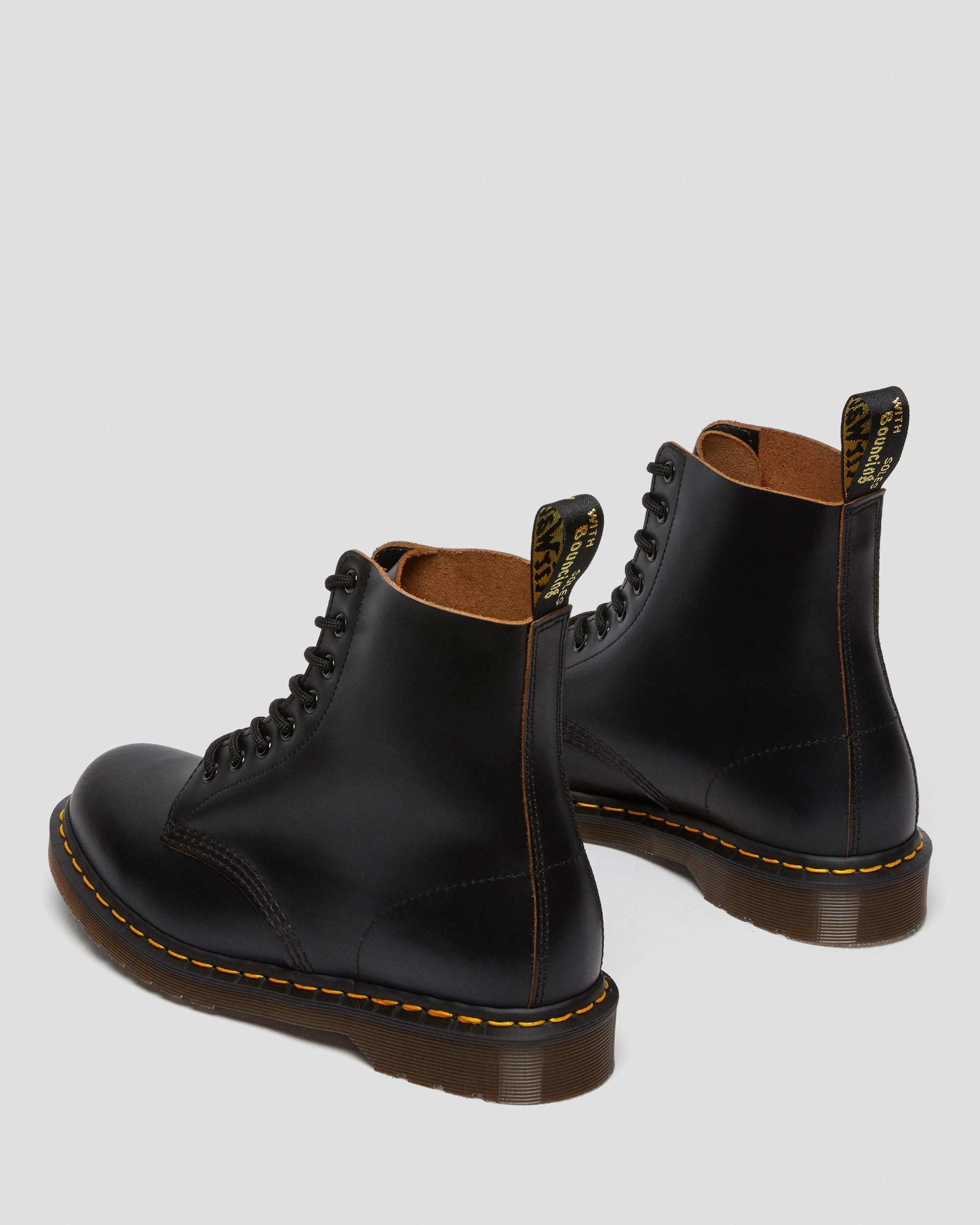 Modern Utility Expressive Minimal Vintage 1460 Quilon Leather Ankle Boots