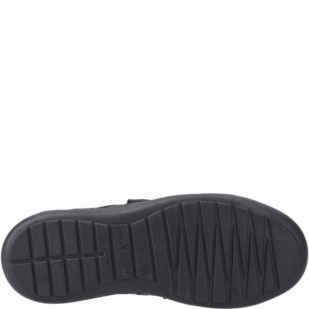 Dynamic Balance Hush Puppies Sully Touch Fastening Senior School Shoes