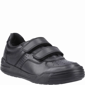 Fluid Lifestyle Designed For Ease Hush Puppies Sully Touch Fastening Senior School Shoes