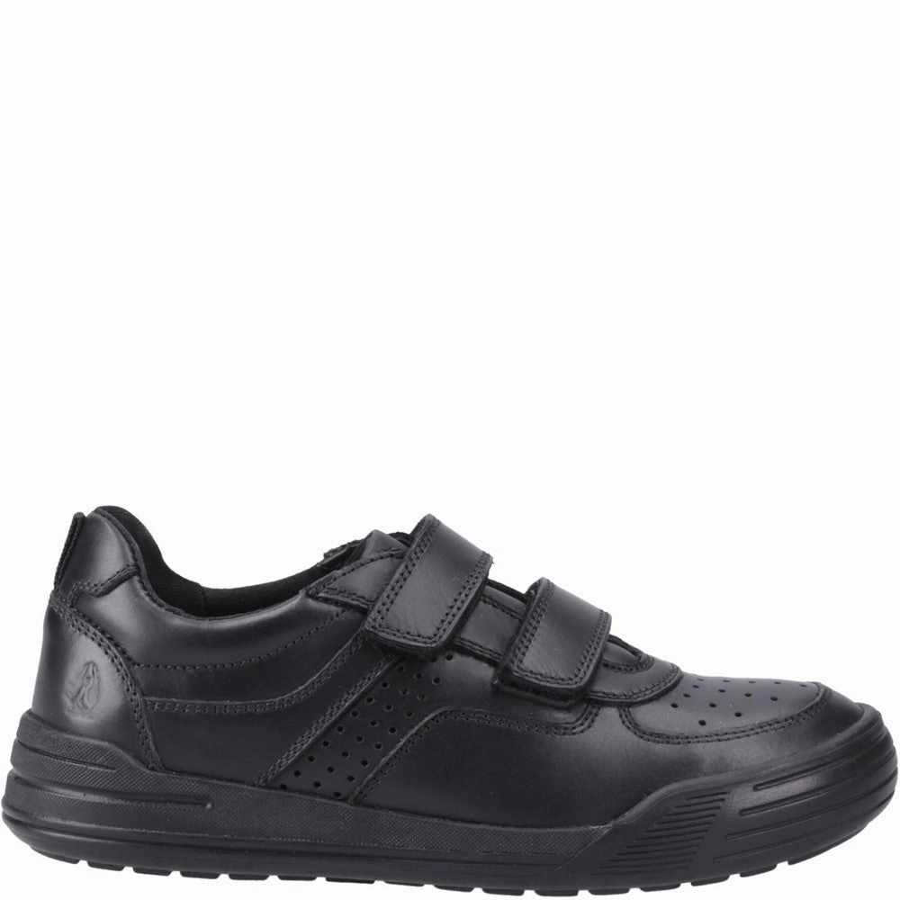 Quiet Strength Future-Neutral Hush Puppies Sully Touch Fastening Senior School Shoes