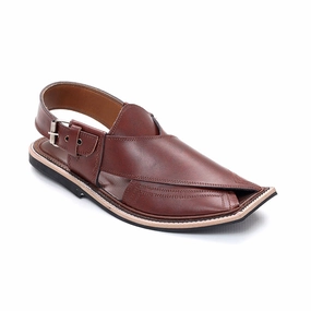 M-Lf-0400202- Leather Peshawari Shift Into Ease