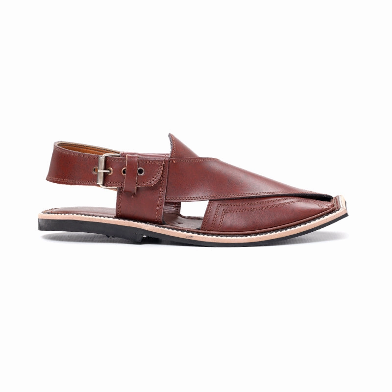 M-Lf-0400202- Leather Peshawari Smooth Fit