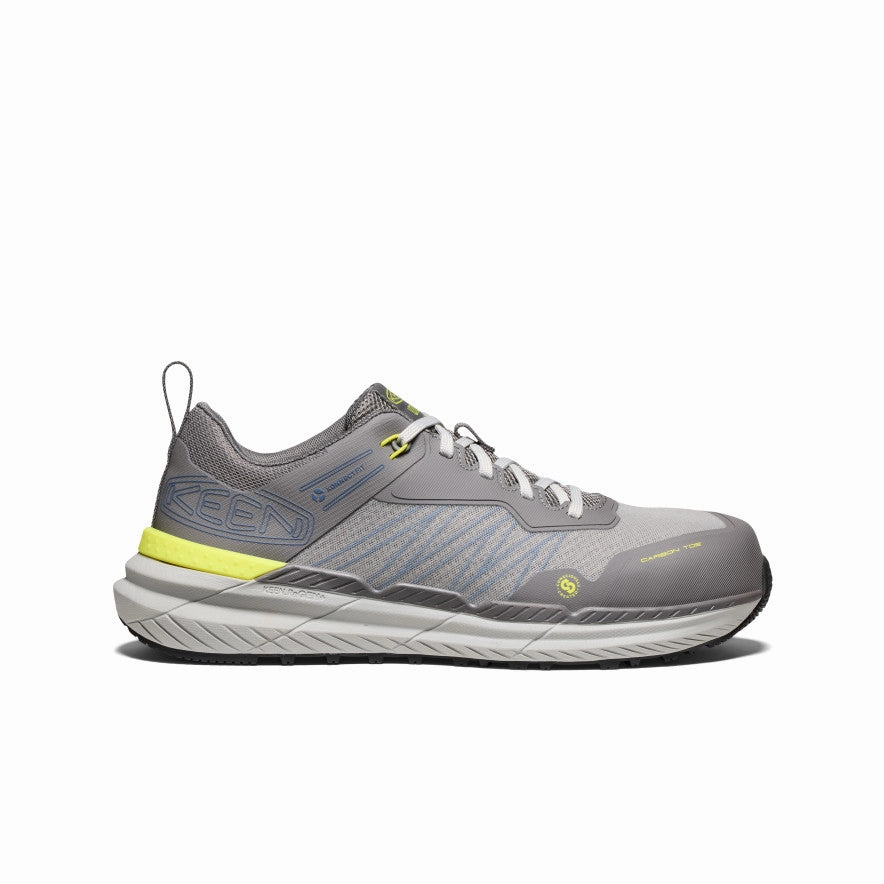 Men'S Speedworks Esd Work Sneaker (Carbon Toe)  |  Steel Grey/Vintage Indigo Less Is More Streamline Your Day