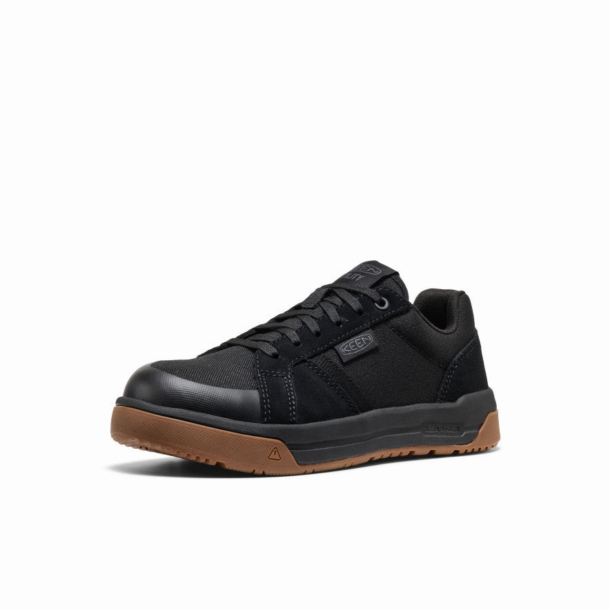 Women'S Kenton Work Shoe (Carbon Toe)  |  Black/Gum Intentional Vibe Versatile Future