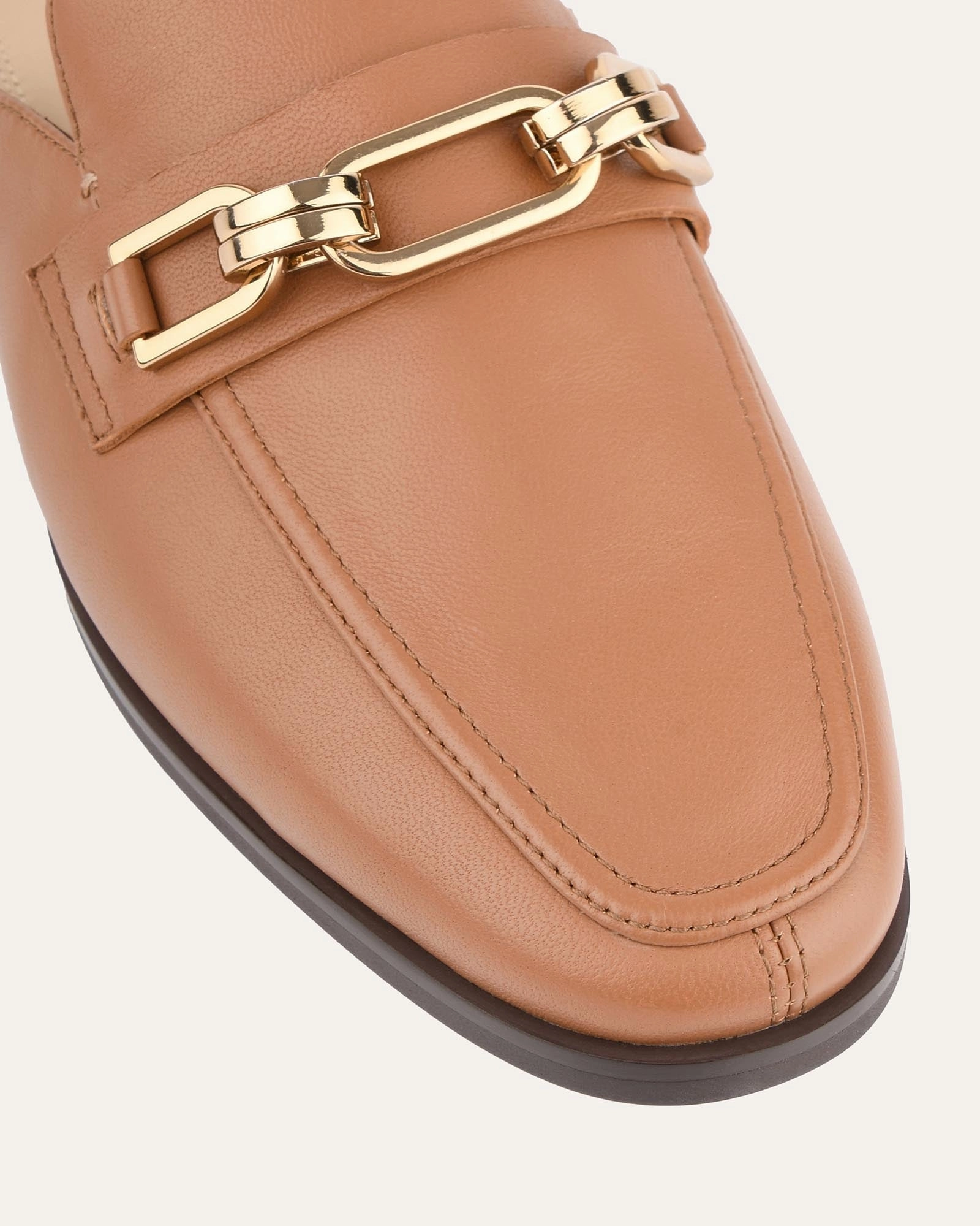 Relaxed Motion Vibe-Centered Reign Loafers True Tan Leather