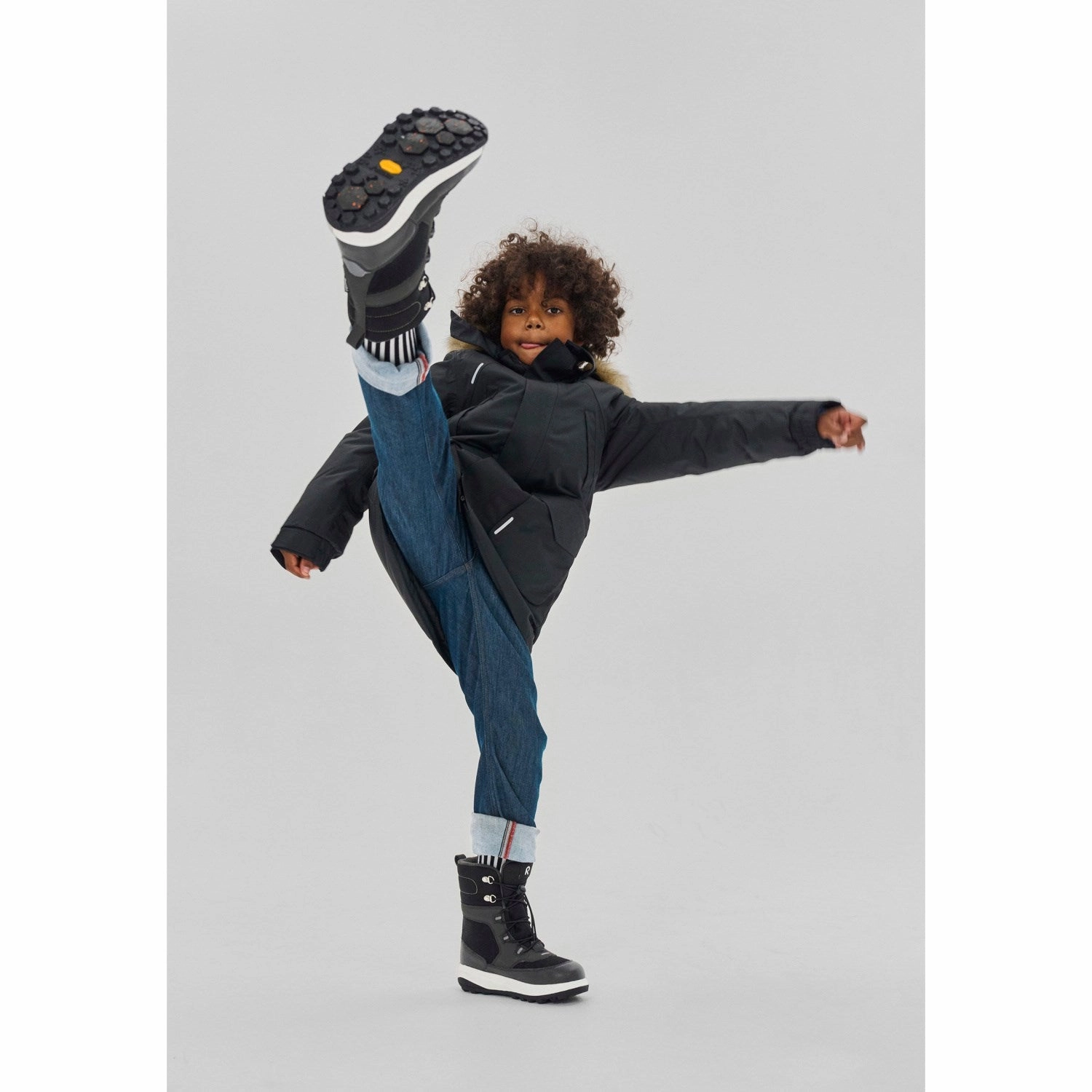 Reima Black Reimatec Boots Laplander 2.0 Quiet Design Go Further