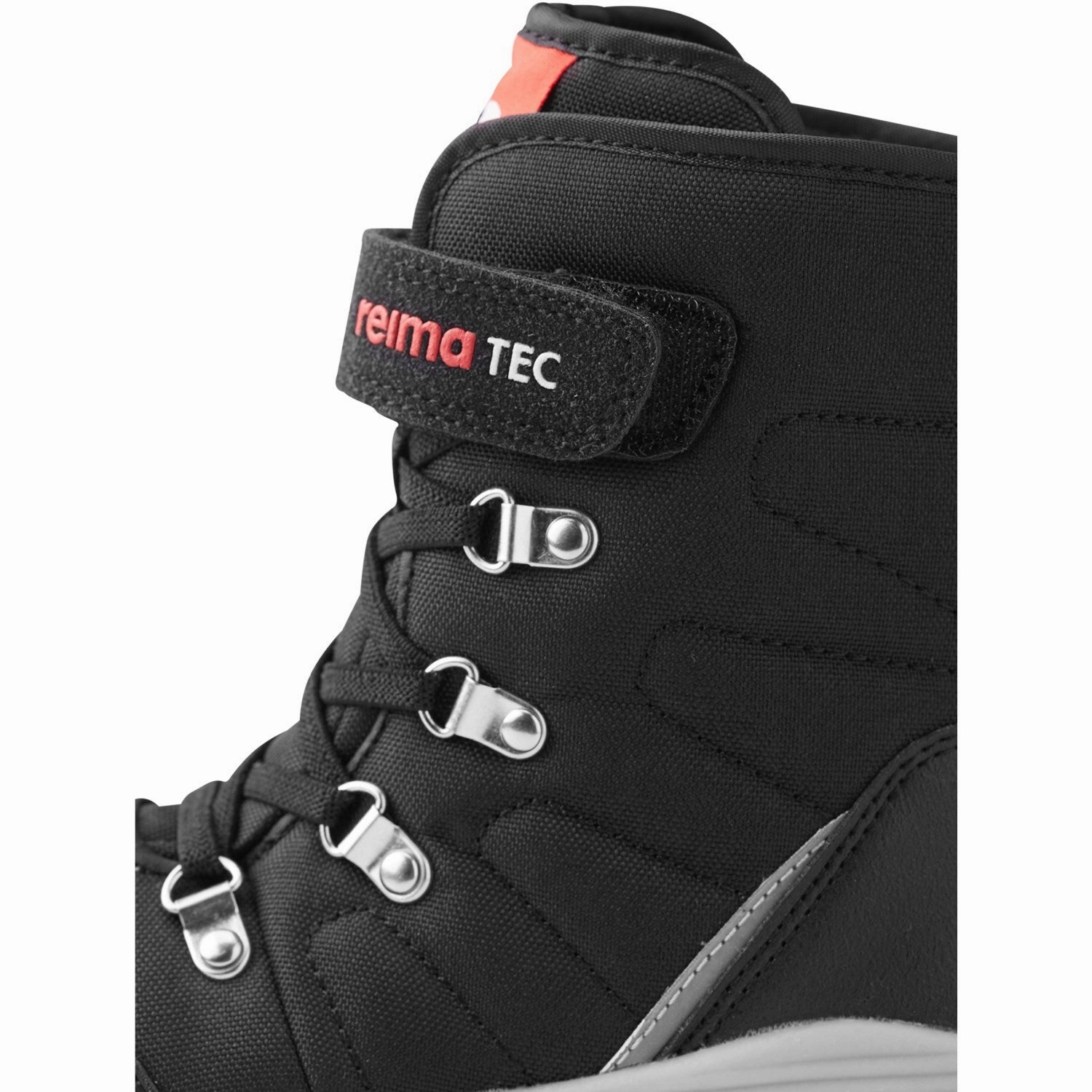 Reima Black Reimatec Boots Quicker Dynamic Fit Subtle Signature