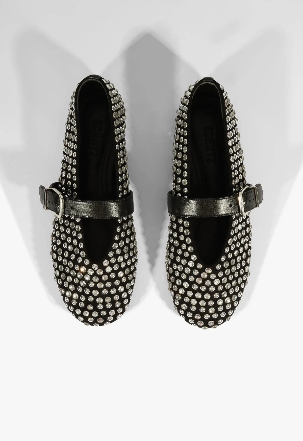 Cool In Motion Movement-Inspired Eiza Glam Suede Flat