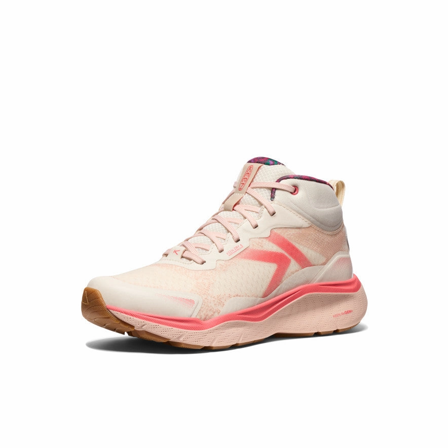 Lifestyle Rhythm Urban Energy Women'S Leiki Waterproof Hiking Boot  |  Birch/Cameo Rose