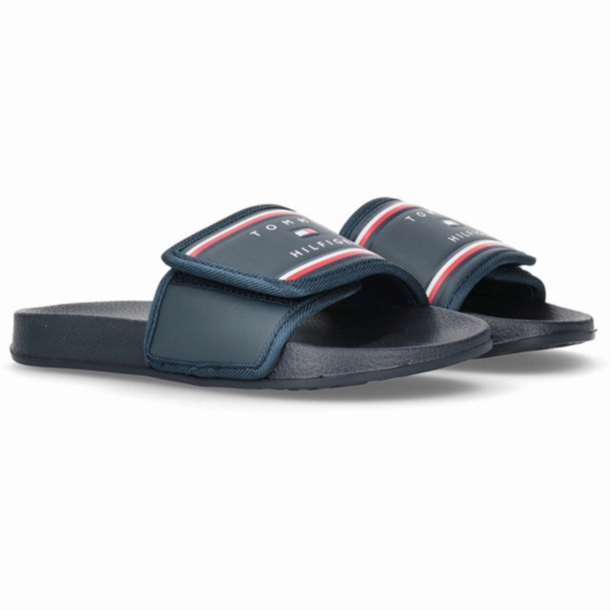 Essence Wear Simplify Your Day Tommy Hilfiger Maxi Velcro Pool Slide Blue