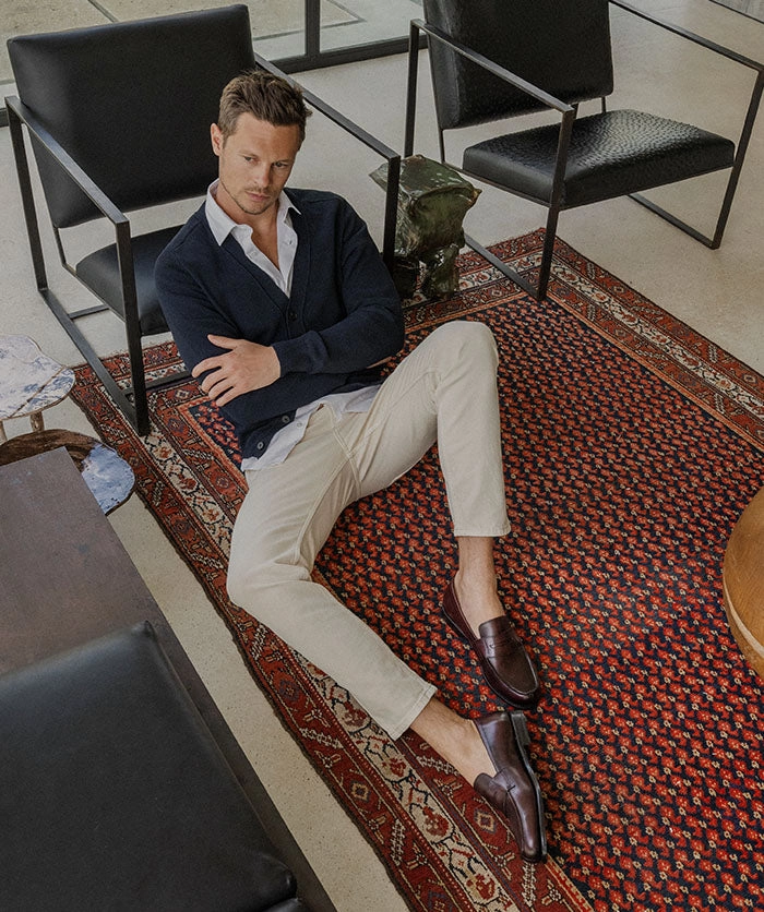 College 1986 Bordeaux Moccasin Smart Casual Core Fluid Profile
