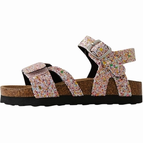 Calm Aesthetic Name It Jet Stream Multi Glitter Fiona Sandal