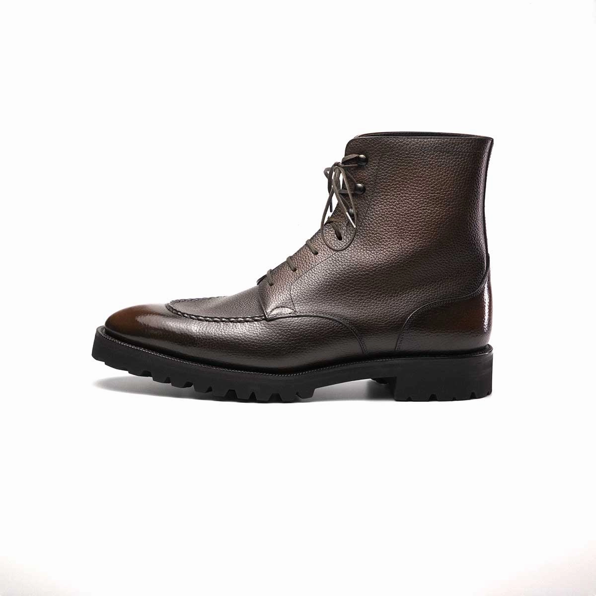 Rembrandt U-Tip Derby Boot Mto - Espresso Patina Urban Transition