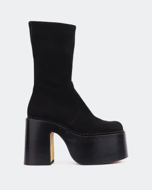 Remington Black Suede Stretch Designed For Lifestyle