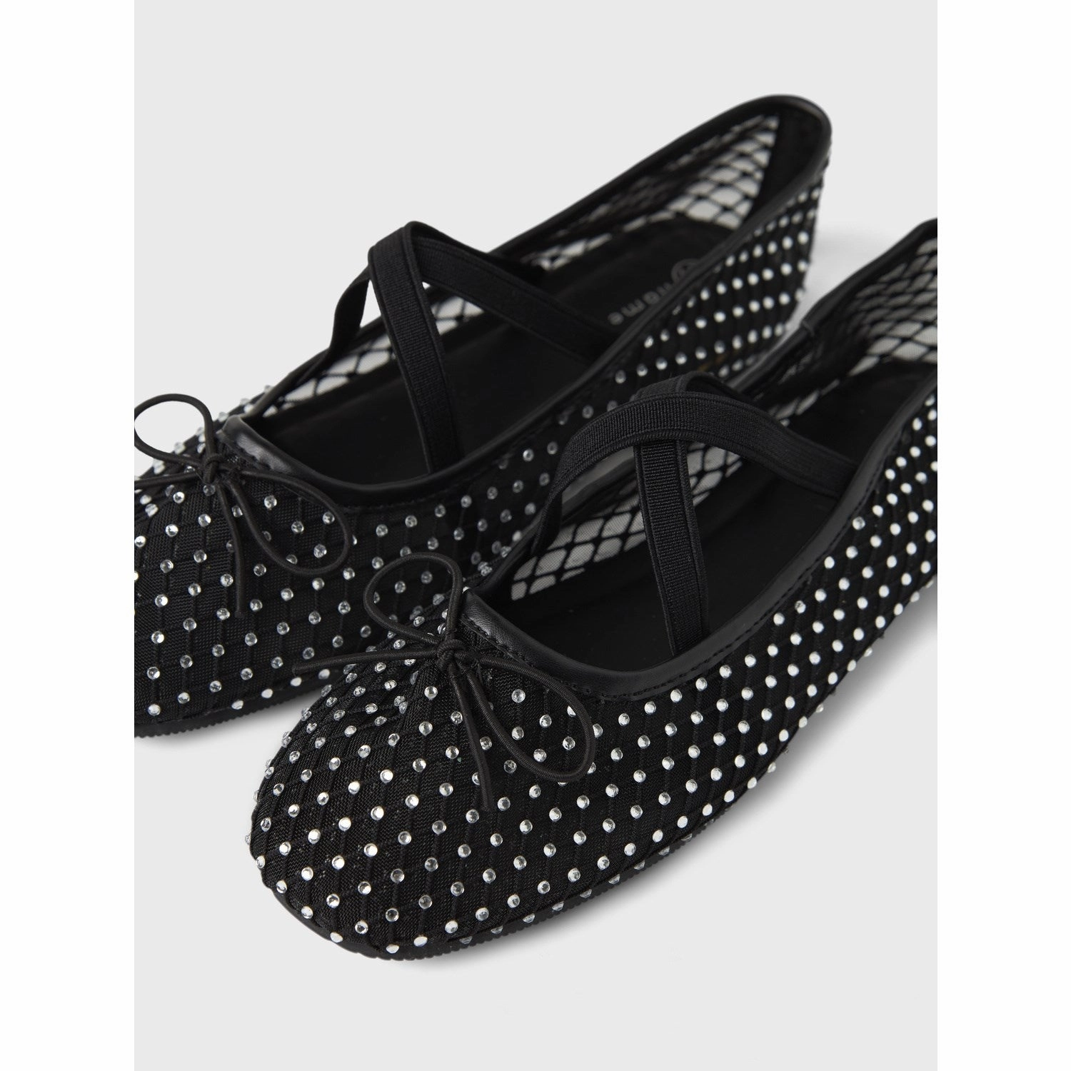 Future Lines Urban Layering Name It Black Kalua Ballerina Shoe