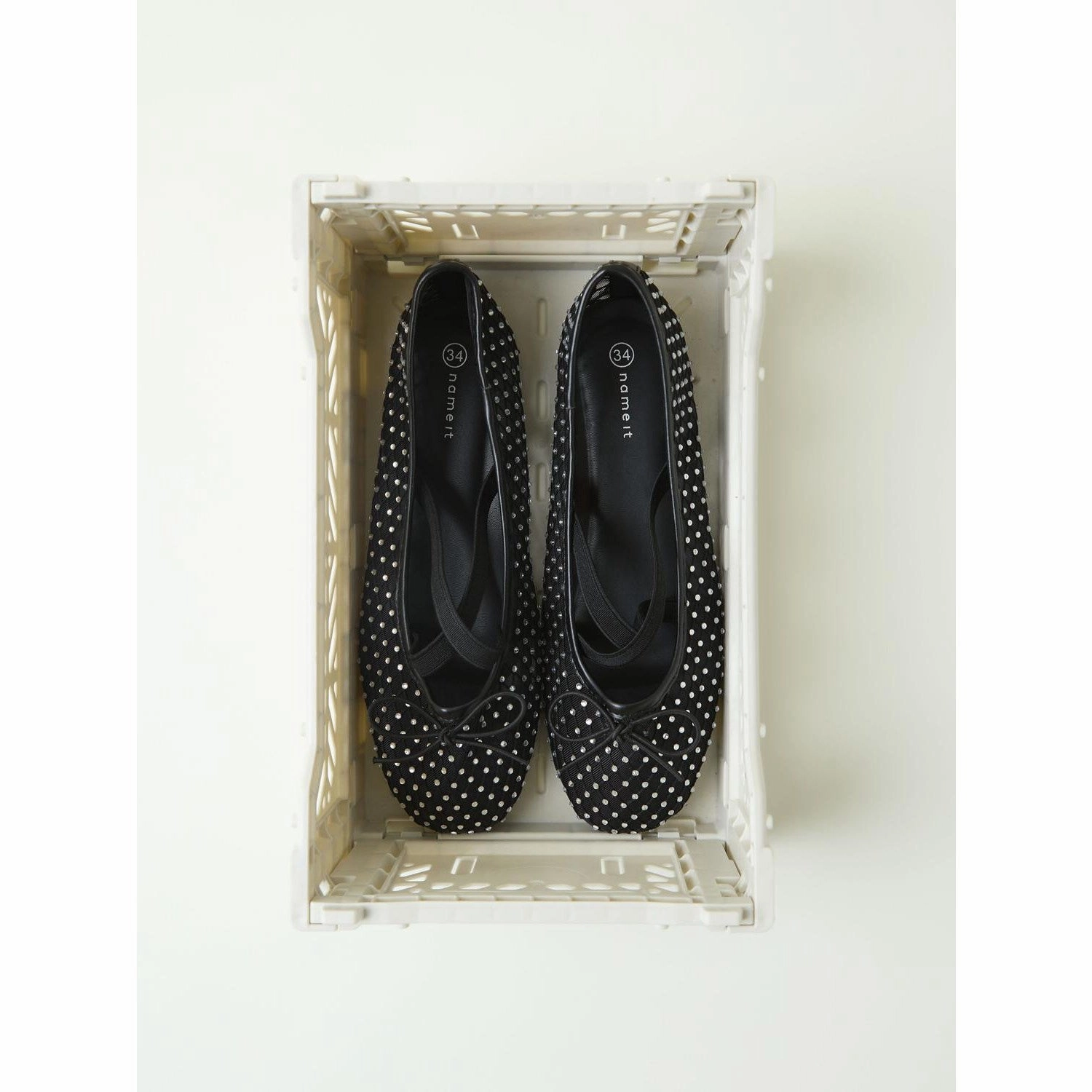 Name It Black Kalua Ballerina Shoe Pure Daywear Mindful Wear