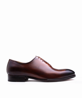 Oxford Silvio Brown Nuance Unisex Rhythm Style In Sync