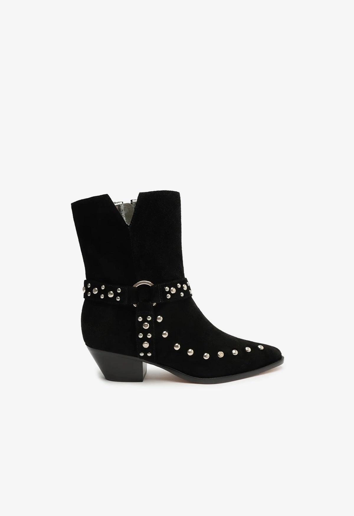 Edge In Motion Tailored Utility Rhiannon Suede Bootie