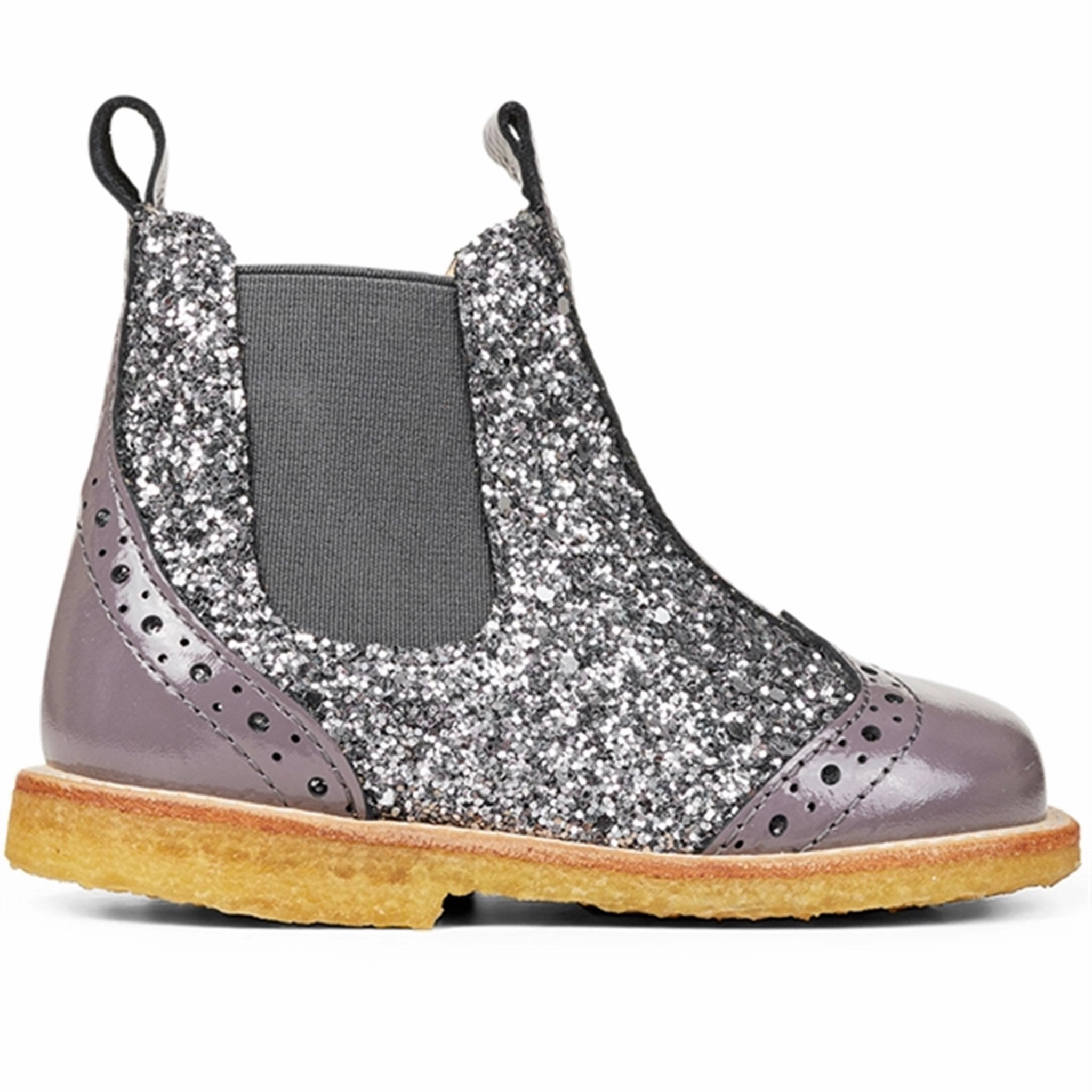 Versatile Build Angulus Starter Chelsea Boots With Zipper Lavender/Dusty Lavender/Elastic
