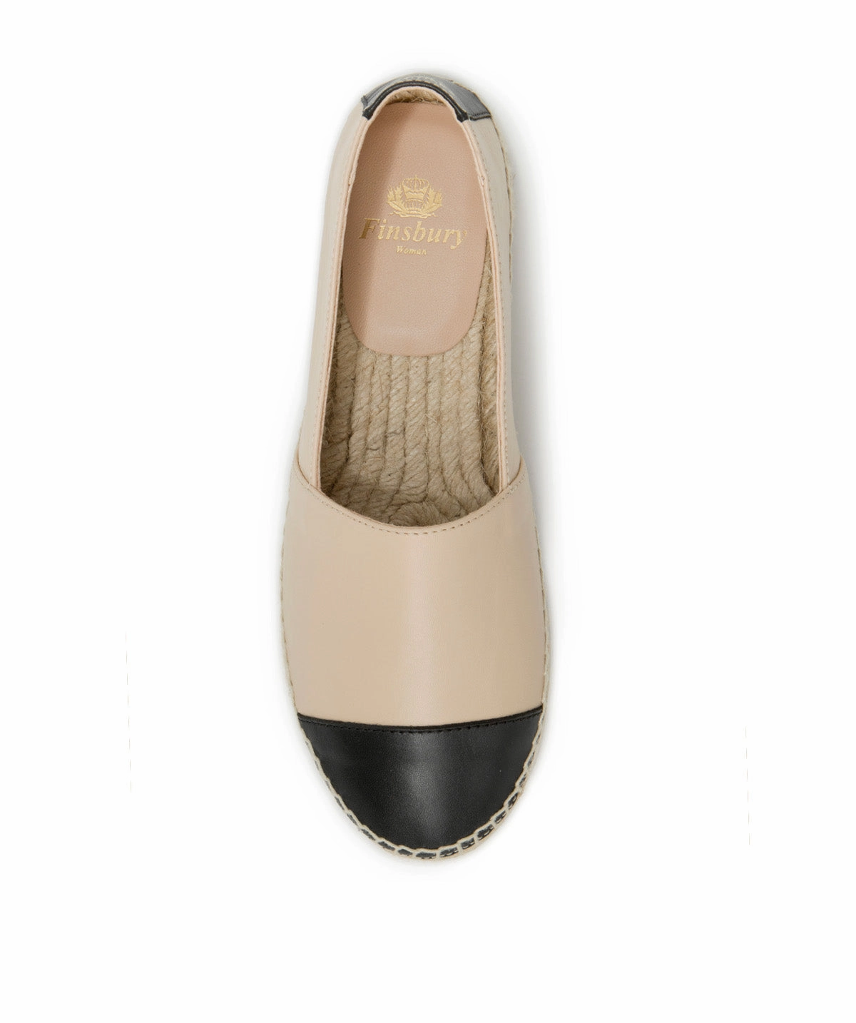 Your Daily Function Izia Beige And Black Espadrilles