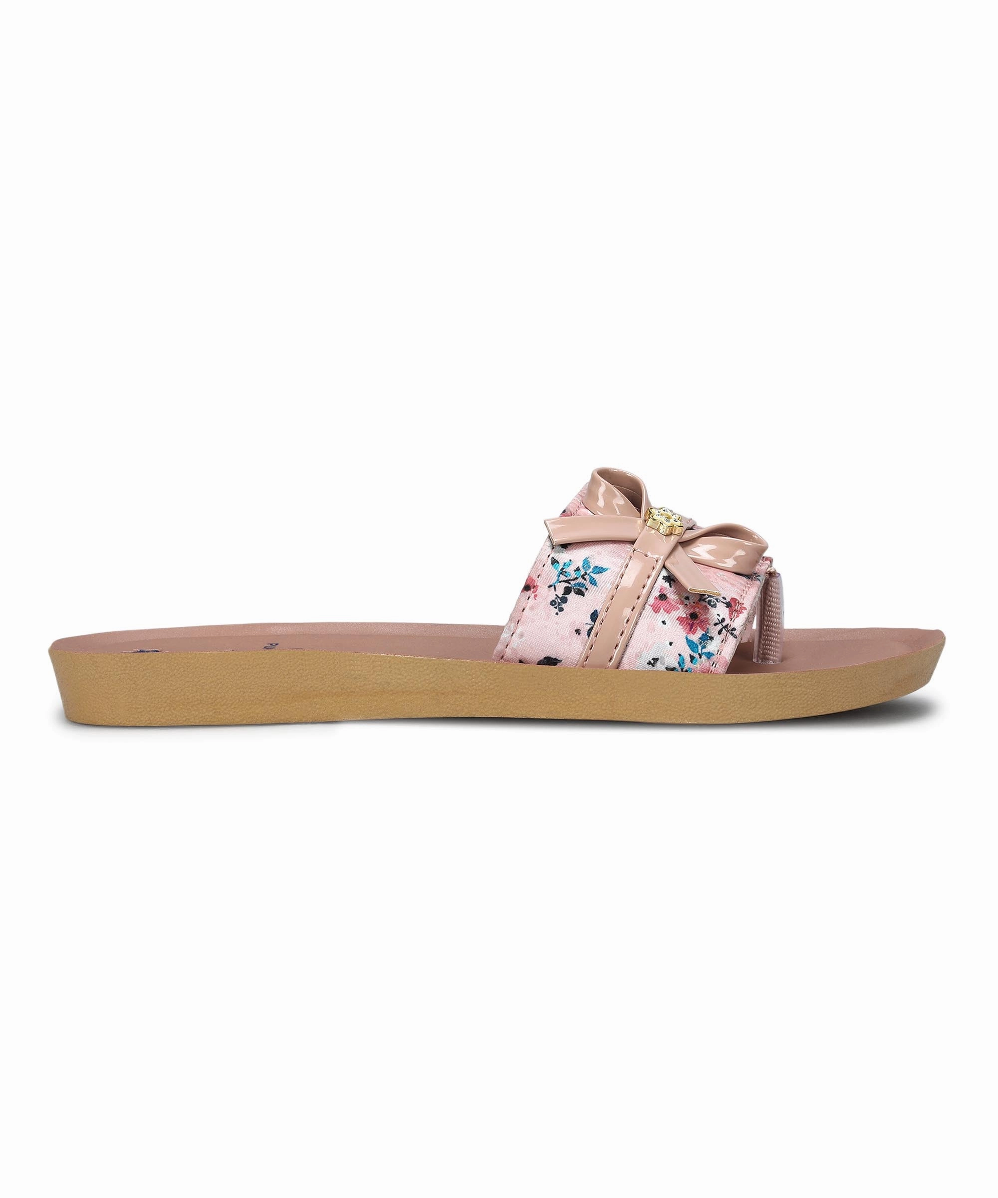 Paragon Puk7021L Women'S Peach Sliders With Cushioned Sole For Everyday Use Core To Explore