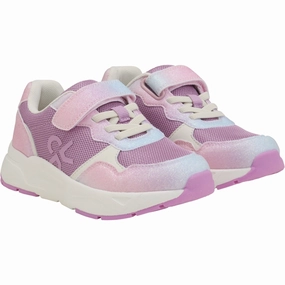 Ease-Ready Color Kids Orchid Shoes W. Velcro