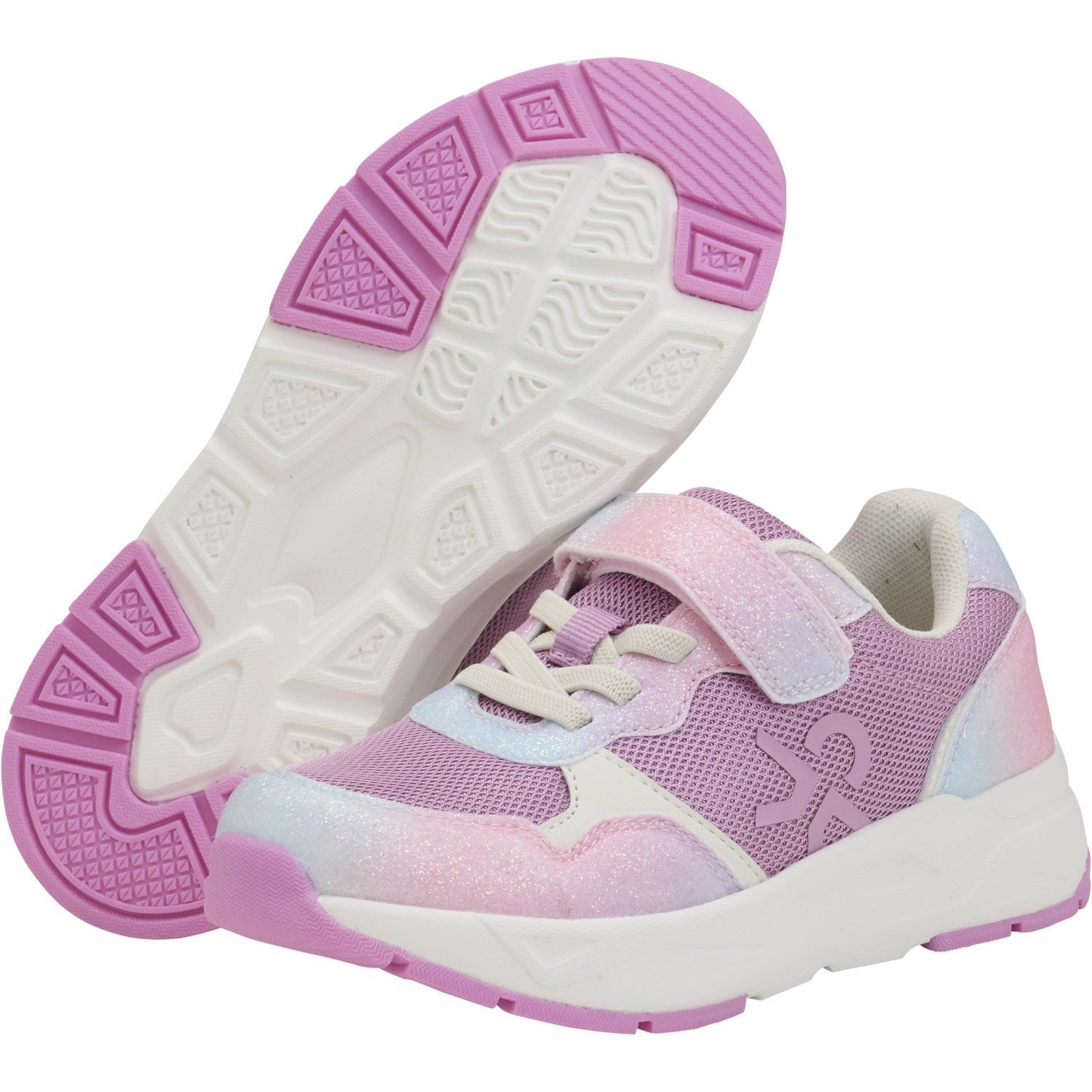 Color Kids Orchid Shoes W. Velcro Minimal Design Versatile Gear