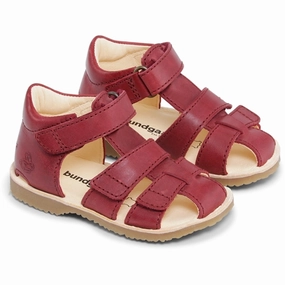 Bundgaard Shea Sandal Dark Red Ws Versatile Drop