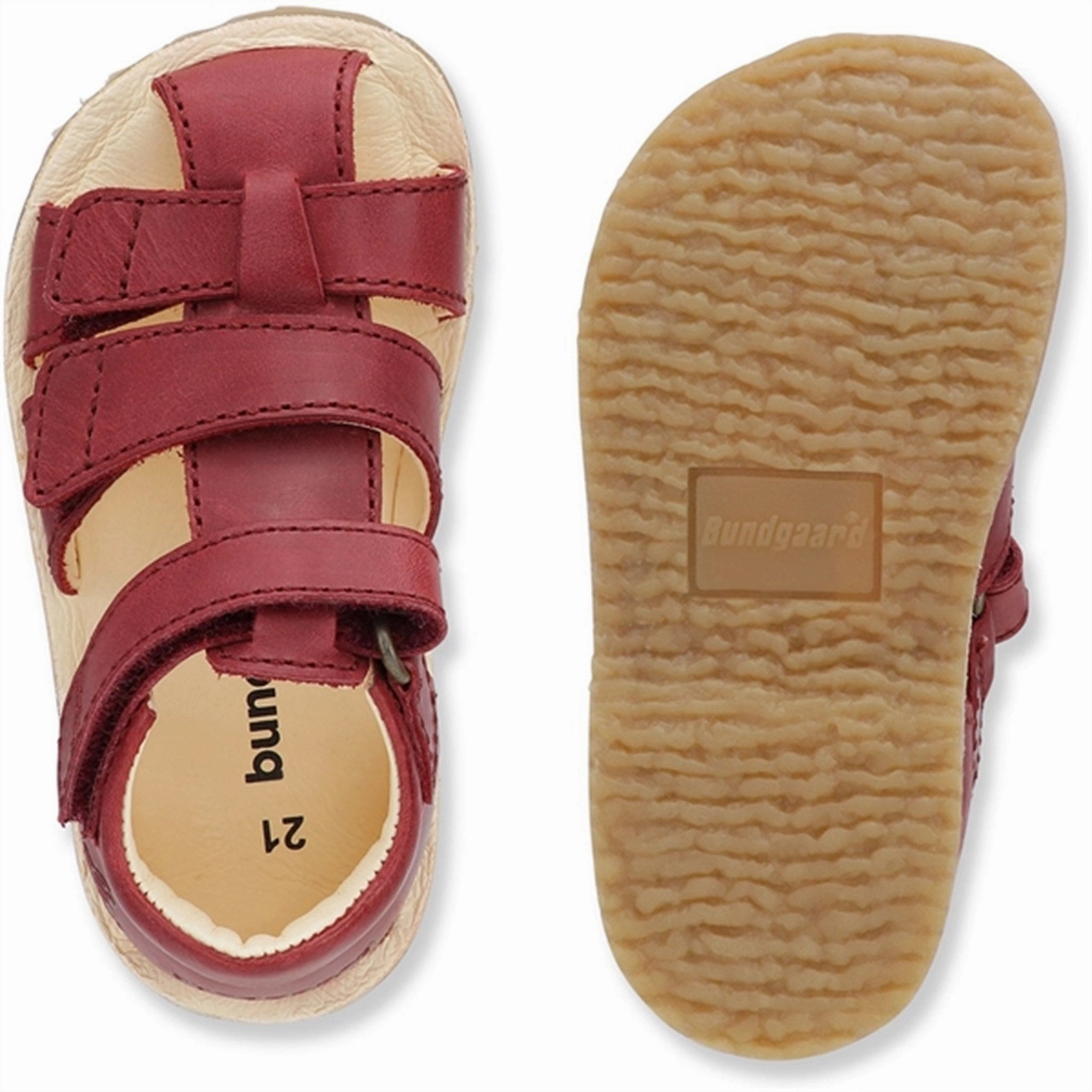 Minimal Mode Bundgaard Shea Sandal Dark Red Ws